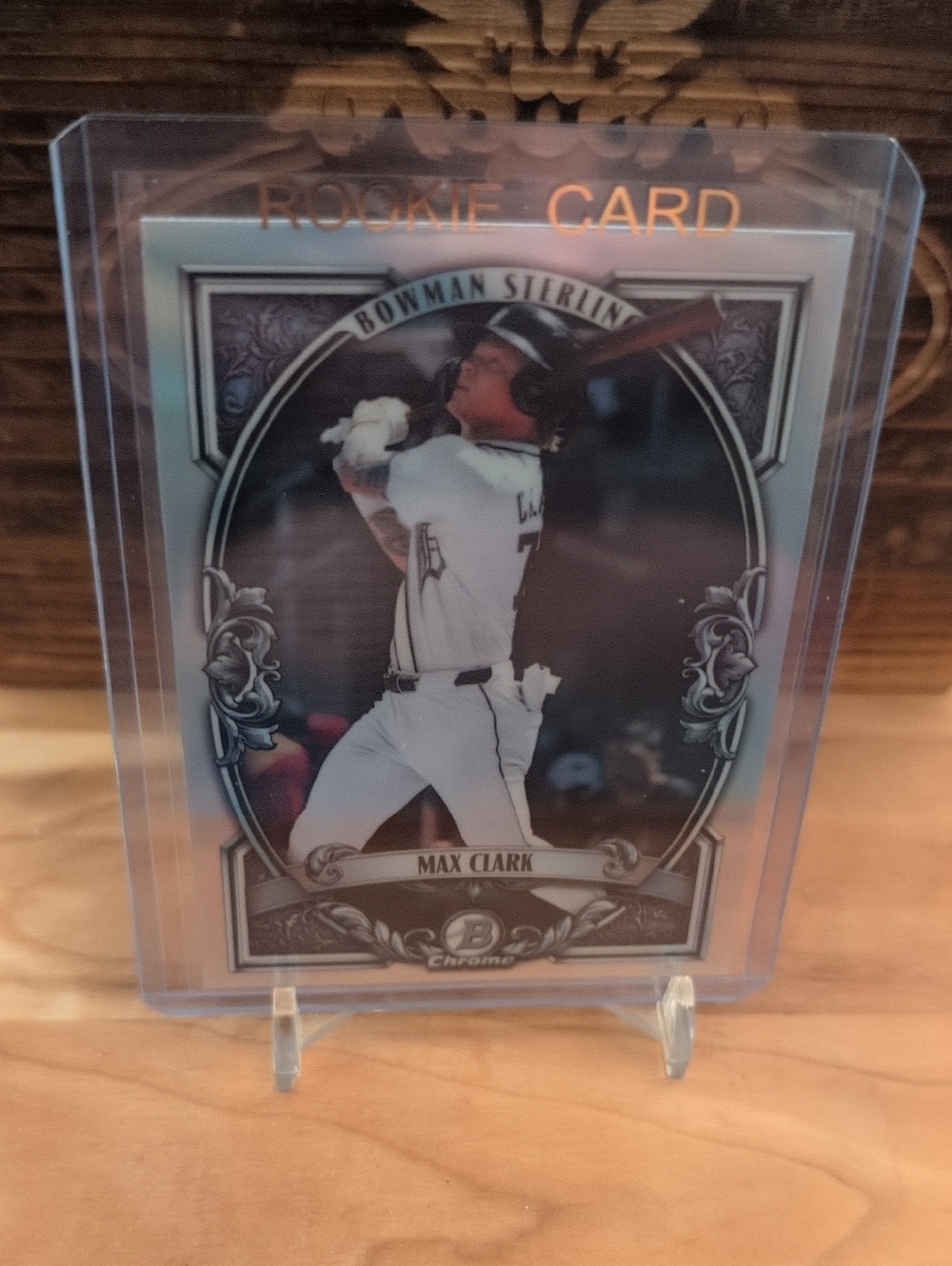 2026 Bowman Chrome Max Clark Sterling Rookie Card Tigers